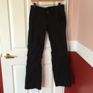 Prana Black Hiking Pants, size 4